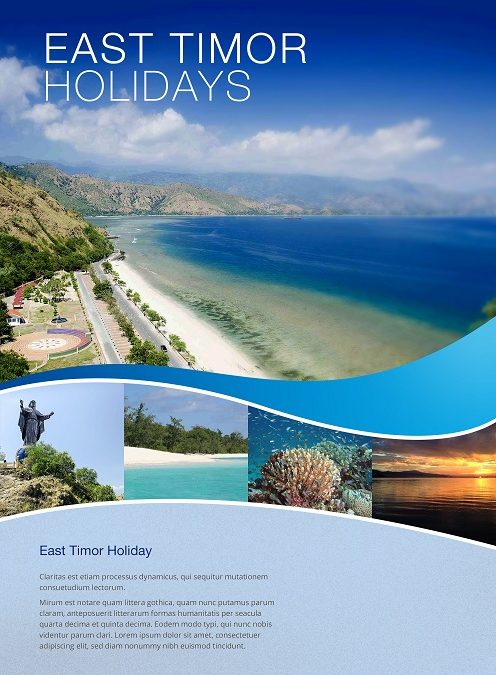 East Timor Holiday Poster