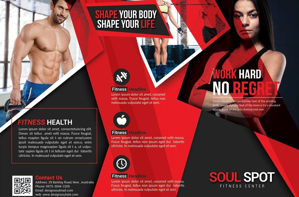 Fitness Trifold Brochures