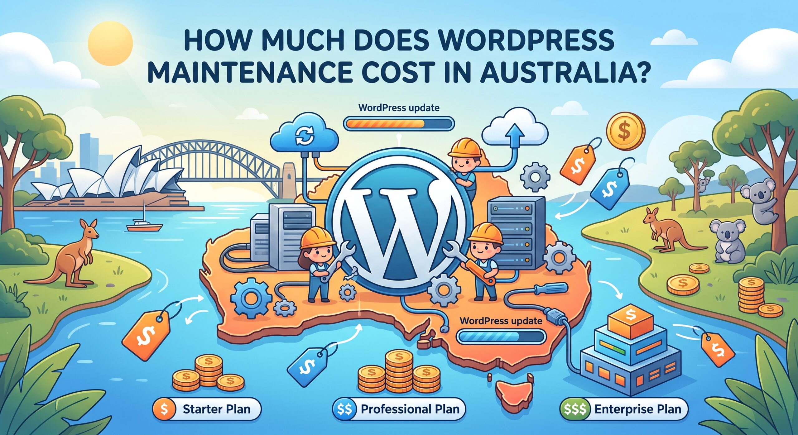 How Much Does WordPress Maintenance Cost in Australia
